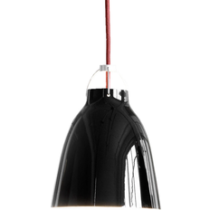 Fritz Hansen Caravaggio P1 Glossy Black Pendant Lamp ∅ 16.5cm