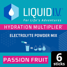 Hydration Multiplier Electrolyte Powder Mix Passion Fruit 6x16g