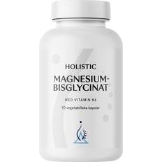 B-vitaminer Vitaminer & Mineraler Holistic Magnesiumbisglycinat 100 mg 90 st