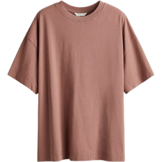 H&M Oversized T-shirt - Dusty Brown