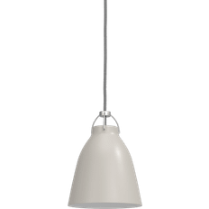 Fritz Hansen Caravaggio P1 Matt Warm Grey Pendant Lamp ∅ 16.5cm