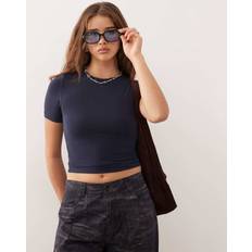 Weekday Clothing Weekday Slim Fit T-Shirt - Dark Blue