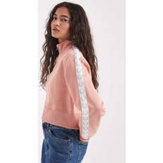 Fred Perry Rosa Ytterkläder Fred Perry Rosa Träningsjacka Kort Design Tejpade Detaljer