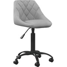 vidaXL 3088846 Light Grey Office Chair 79cm