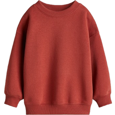 H&M Oversized CreW Neck Sweatshirt - Brick Red (1245302031)
