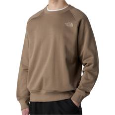 The North Face Brown Jumpers The North Face Men's Raglan Box Nse Sweatshirt - Mocha Brown