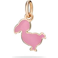 Jewellery Dodo Enamel Junior Charm - Rose Gold