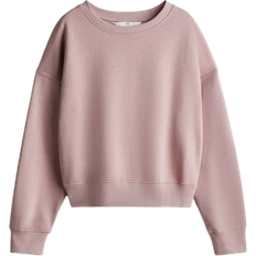 H&M Crew Neck Sweatshirt - Dusty Pink (1228171024)