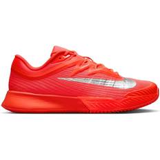 Red - Women Racket Sport Shoes Nike Vapor Pro 3 Premium Clay Court Tennis Shoes - Red