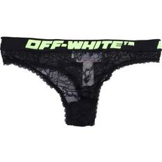 Off-White Knickers Off-White Lace Thong Ladies - Black