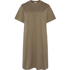Lida Dress Gots Dam Midiklänningar - Greige