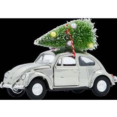 House Doctor Juletræspynt House Doctor Car Xmas 12.5 cm Sølvfinish Juletræspynt