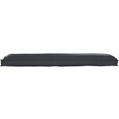Cotton Chair Cushions vidaXL Pallet Cushion for Bench 150 x 40 x 8 cm Chair Cushions Black