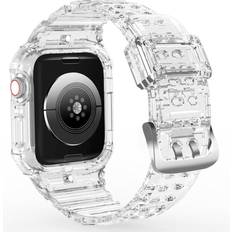 Apple Watch Series 9 8 7 TPU Strap With Case