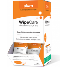 Kiilto Rengøringsudstyr & -Midler kiilto Plum Hånddesinfektion Wipes 85% Enkeltpakket 80 Stk