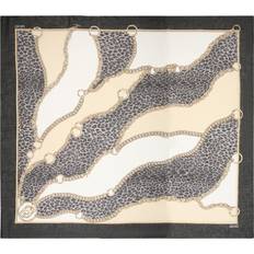 Scarf Leopardmönstrad Kedja Halsduk - Sand/Guld/Svart