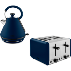 Tower Pyramid Kettle 4 Slice Toaster Set