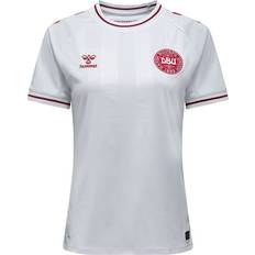 Danmark Bortatröja Womens Euro 2025 Vit XX-Large