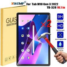 Xskemp Lenovo Tab M10 3rd Gen Tempered Glass Screen Protector 2pcs