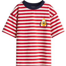 H&M Dreng Pluto T-shirt Med Tryk - Rød