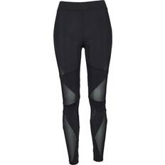 Urban Classics Strumpbyxor & Stay-ups Urban Classics Tech Mesh Triangle Leggings - Svart