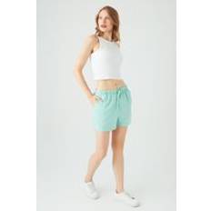 Drawstring Pull On Short - Mint