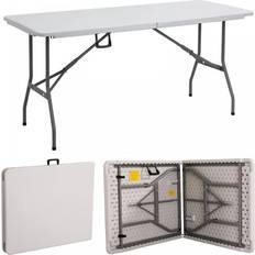 Gr8 Garden New Compact Foldable 6ft Heavy Duty Camping Trestle - White