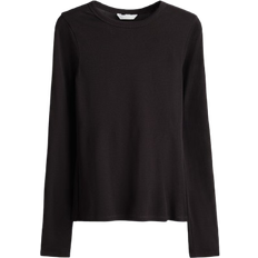 H&M Long Sleeved Jersey Top - Dark Brown
