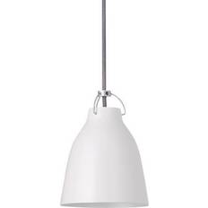 Fritz Hansen Caravaggio P1 Glossy White Pendant Lamp ∅ 16.5cm