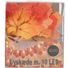 Orange Spotlights Efterårs Ahorn Bladranke 2 Meter Orange Spotlight