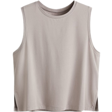 H&M Box Style Sports Vest Top With Drymove - Warm Grey