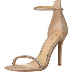 Adriane Heeled Sandal - Lt Gold