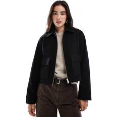 Outerwear New Look Zip Through Jacket - Black