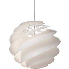 Le Klint Swirl 3 Small White Pendant Lamp ∅ 32cm