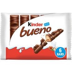 Kinder Bueno Classic Chocolate Snack 6 Bars 3 x 43g