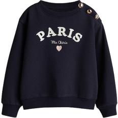 H&M Paris Sweatshirt - Marinblå/Paris