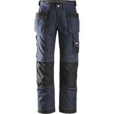 Snickers Workwear 3213 Craftsmen Holster Pockets Trousers - Navy/Black