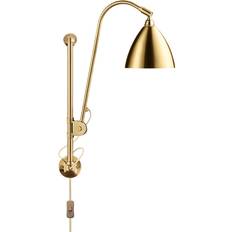 GUBI Bestlite BL5 Brass/Shiny Brass Wall light ∅ 16cm