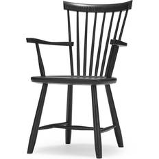Ek Pinnstolar på rea Stolab Lilla Åland Black Carver Chair 88cm