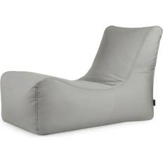 Sittsäckar Slowdown Lounge Colorin White/Grey Bean Bag 450L