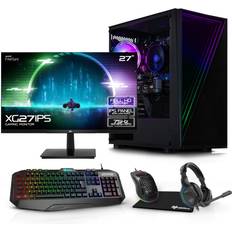 Ryzen 5 5600x AWD-IT X= Infinity AMD Ryzen 5 5600X 6 Core, Radeon RX 6600 8GB, 27" IPS Monitor Package For Gaming