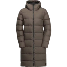 Recycled Materials - Women Coats Jack Wolfskin Frozen Palace Coat W - Coffee