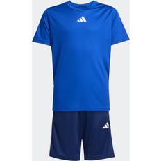 M Øvrige sæt Børnetøj adidas Train Essentials 3-Stribet Børne T-shirt Shorts Sæt