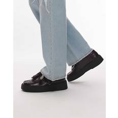 Clarks Dame Derby Clarks Torview Lædersko Med Kvaster - Lilla