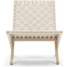 Tekstil Loungestole på tilbud Carl Hansen & Søn MG501 Cuba Lounge Chair 76cm