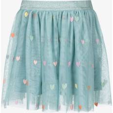 Babies Skirts Children's Clothing Stella McCartney Kids Girls Pastel Green Tulle Hearts Skirt - Blue