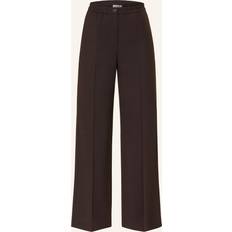 Marc O'Polo Dam Byxor Marc O'Polo Jogger Style Straight Leg Pants - Dark Coffee
