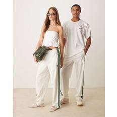 Adidas Unisex Trousers & Shorts adidas Originals Firebird Track Pants - Cream Green