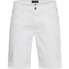 Men - Skinny Shorts Blend Twister Shorts - Weiss
