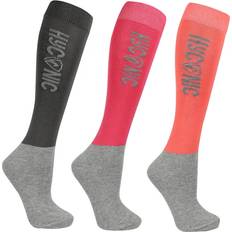 conic Childrens Kids Logo Socks - Pink